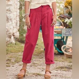 Sundance Vie de reve pink gingham pants